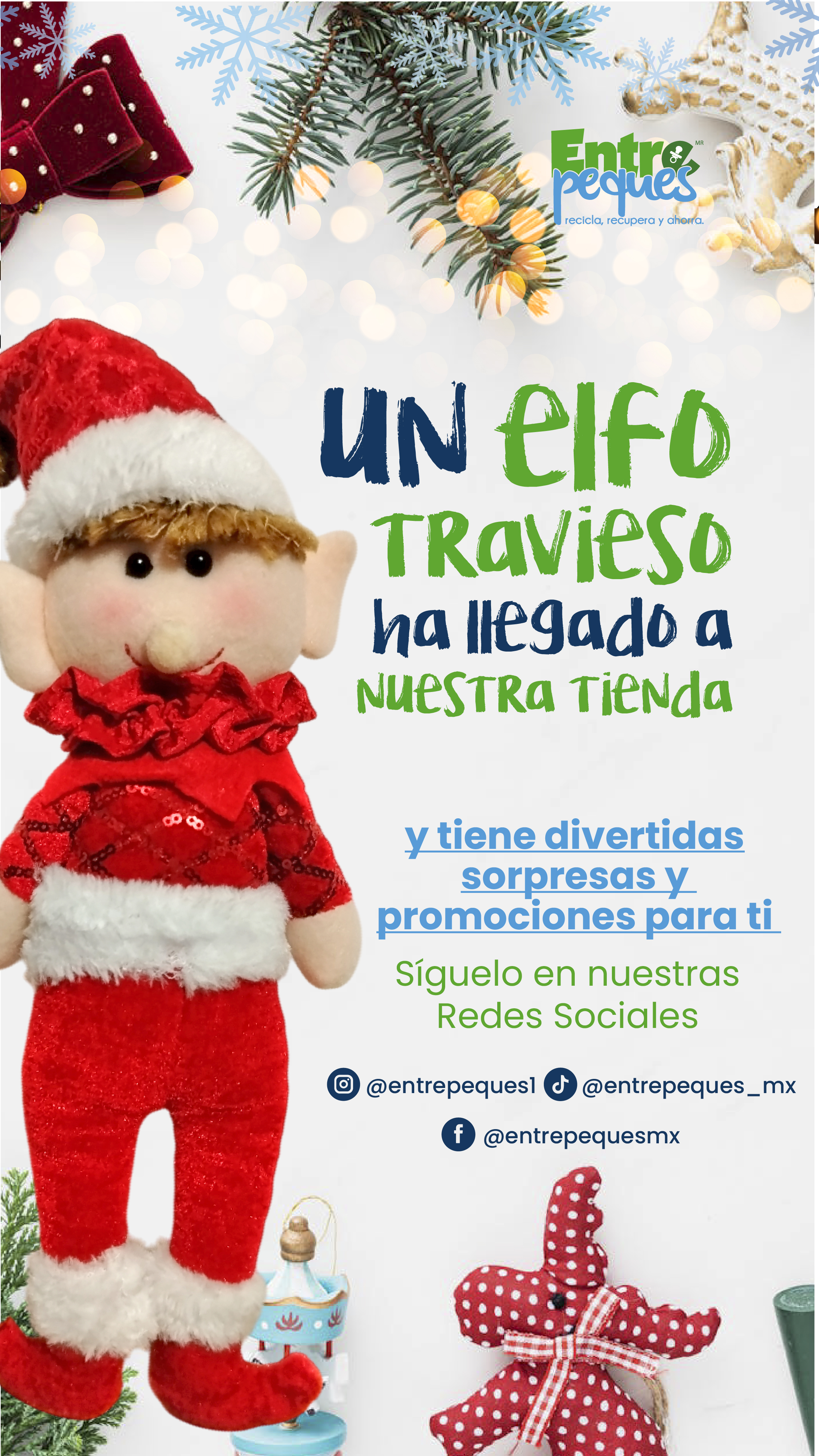 Síguenos en Instagram @entrepeques1